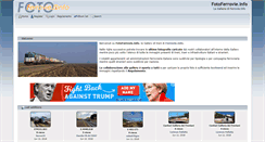 Desktop Screenshot of fotoferrovie.info